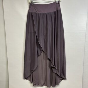 Chic Mauve High-Low Women's Skirt
